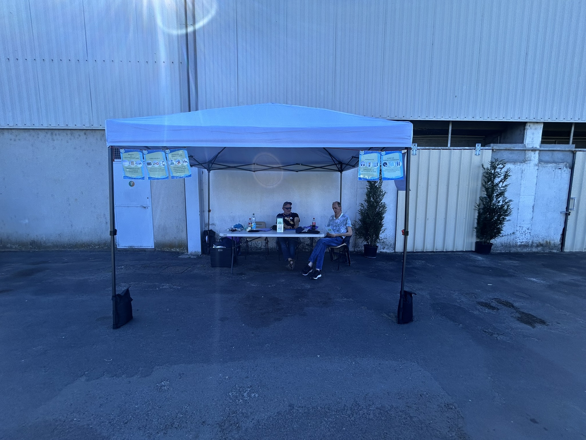 stand au forum des associations de P&eacute;rigueux